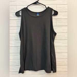 Old Navy Charcoal Ribbed Tank Top - L